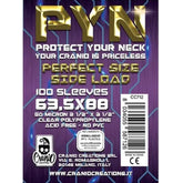 100 Bustine PYN 63,5x88 Perfect Size Side Load
